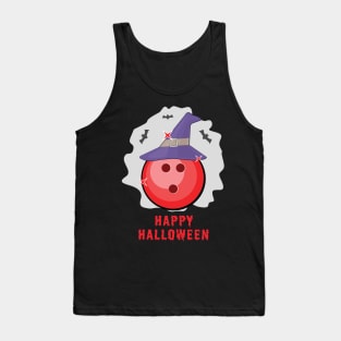 Happy Bowling Halloween - Funny Tank Top